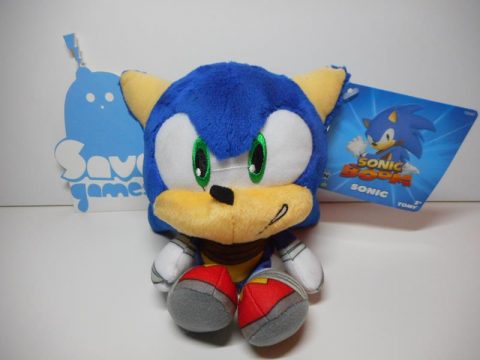 Sonic Boom Head Plush Sonic