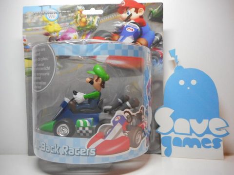 Mario Kart Pull-Back Racers Luigi